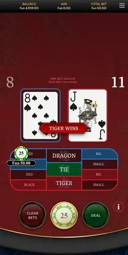 Dragon Tiger casino