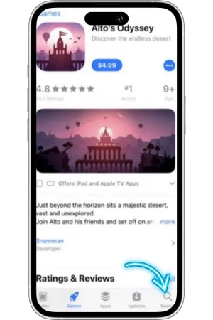Dragon vs Tiger App Store search